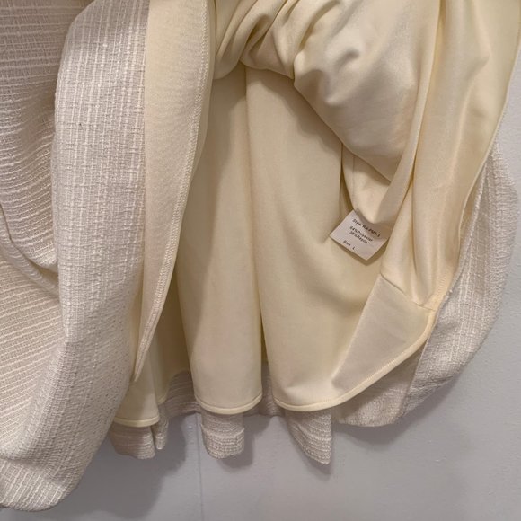 Pink Martini Cream Floral Lace Mesh Skater Dress - Picture 7 of 11